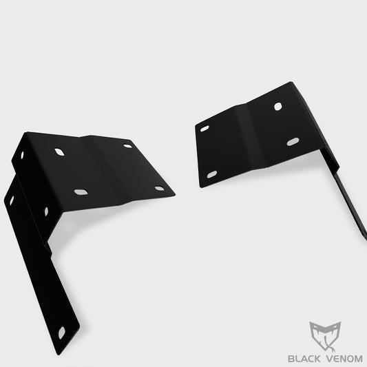 LED Work Light Driving Lights Antenna gme Mounting Bracket to suit Jeep Wrangler JL & Jeep Gladiator Ute